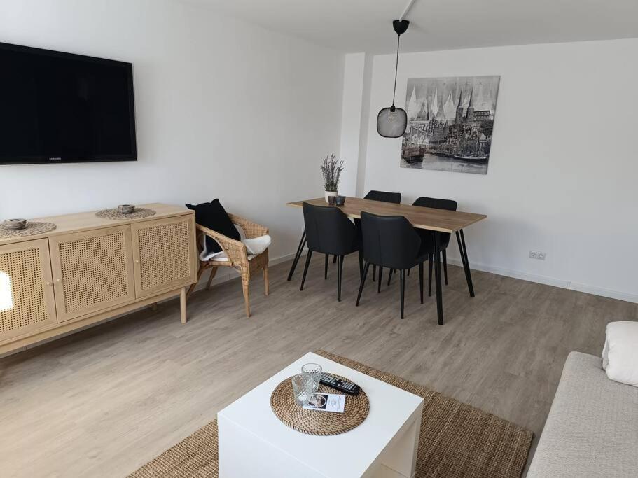 טימנדורפר שטרנד Strandnahe Ferienwohnung מראה חיצוני תמונה